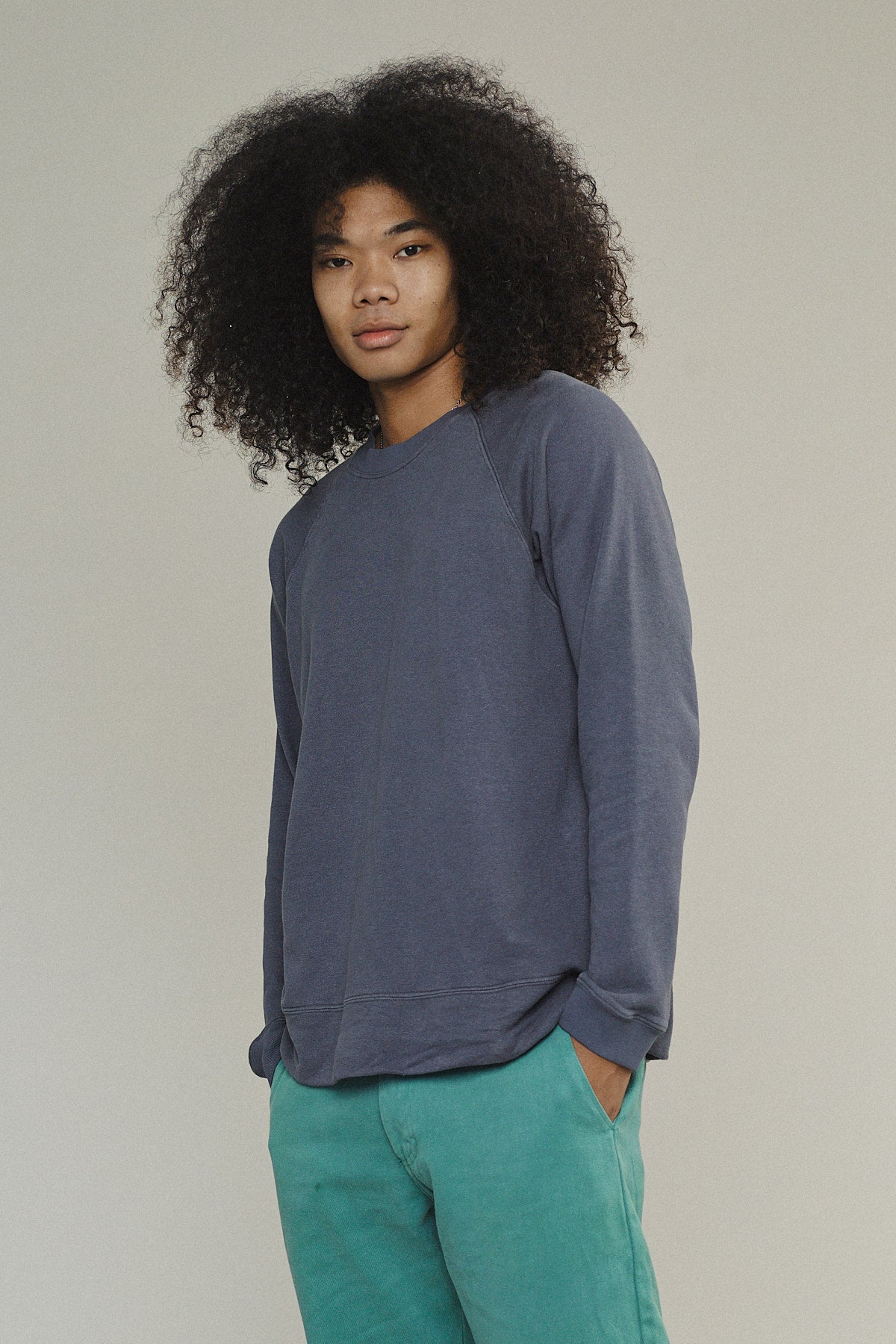 Tahoe Sweatshirt | Jungmaven Hemp Clothing & Accessories / model_desc: Chaz is 6’2” wearing L