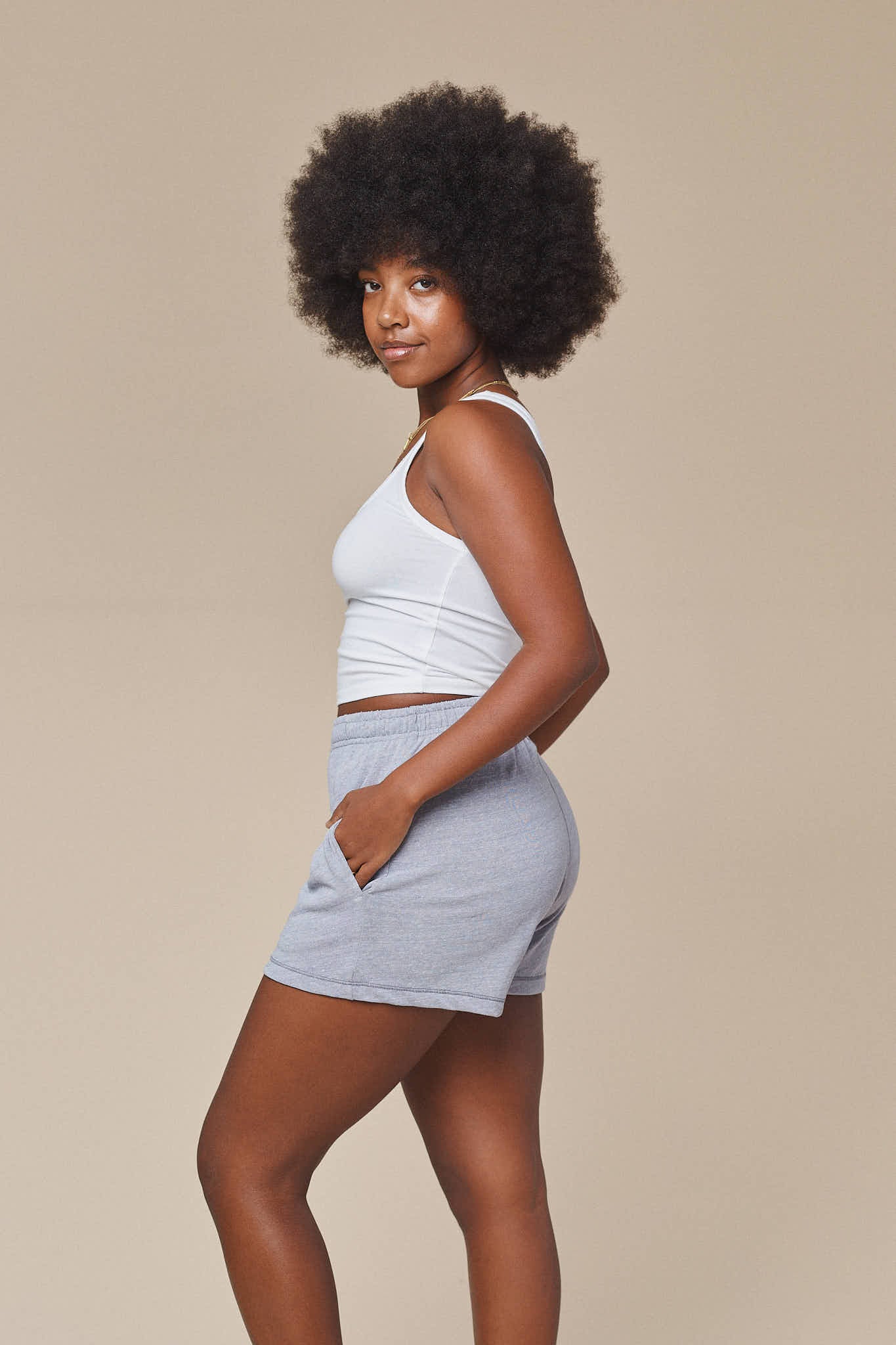 Heathered Sun Short | Jungmaven Hemp Clothing & Accessories / Color: