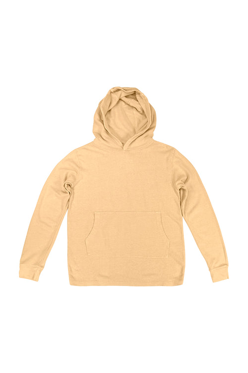 Santa Cruz Hooded Long Sleeve | Jungmaven Hemp Clothing & Accessories / Color: Oat Milk
