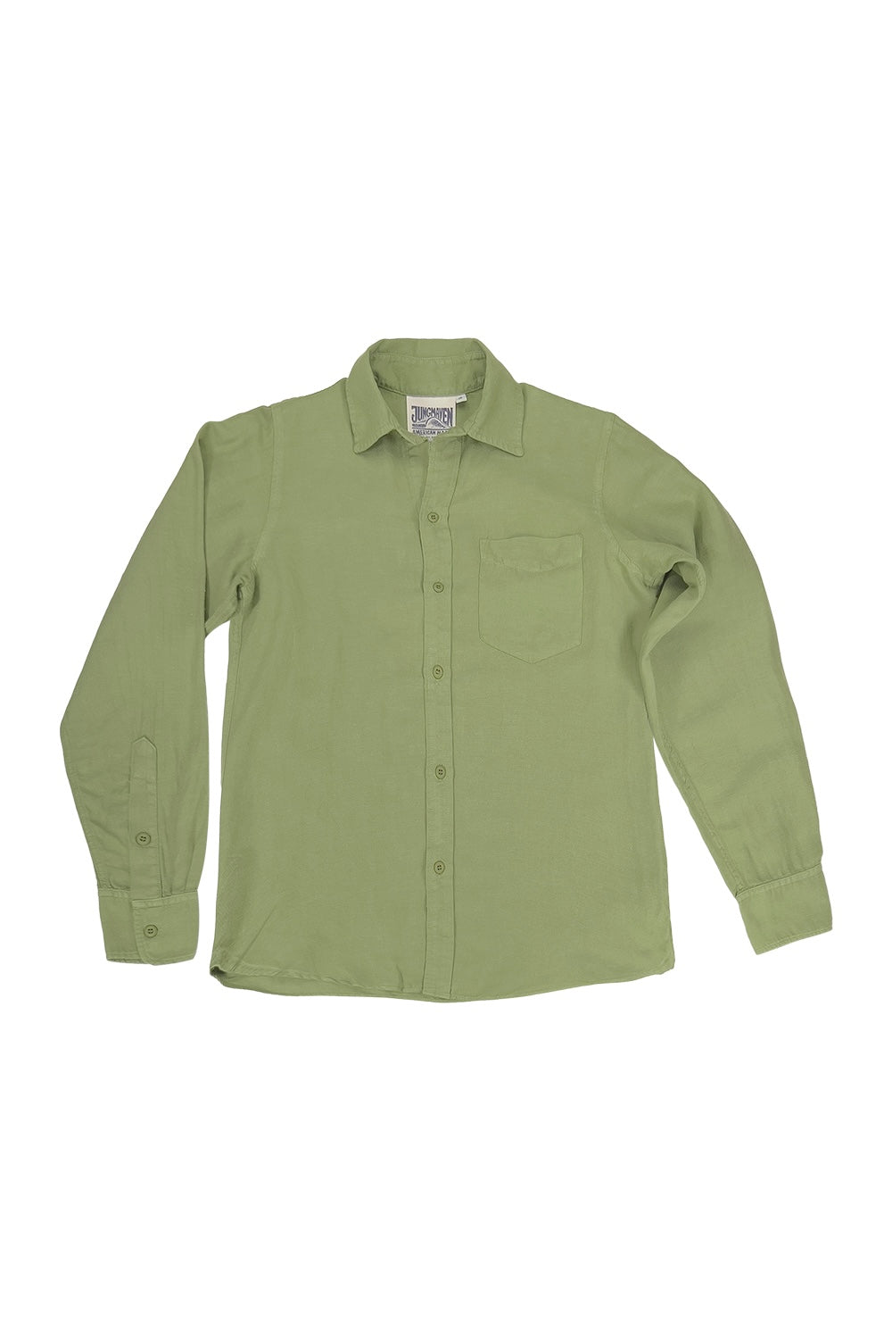 Santa Fe Shirt | Jungmaven Hemp Clothing & Accessories / Color:Dark Matcha