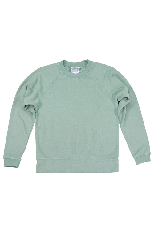 Sierra Raglan Sweatshirt - Sale Colors | Jungmaven Hemp Clothing & Accessories / Color: Clay Green