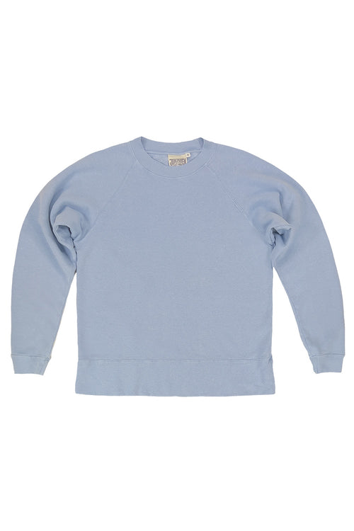 Sierra Raglan Sweatshirt - Sale Colors | Jungmaven Hemp Clothing & Accessories / Color: Coastal Blue