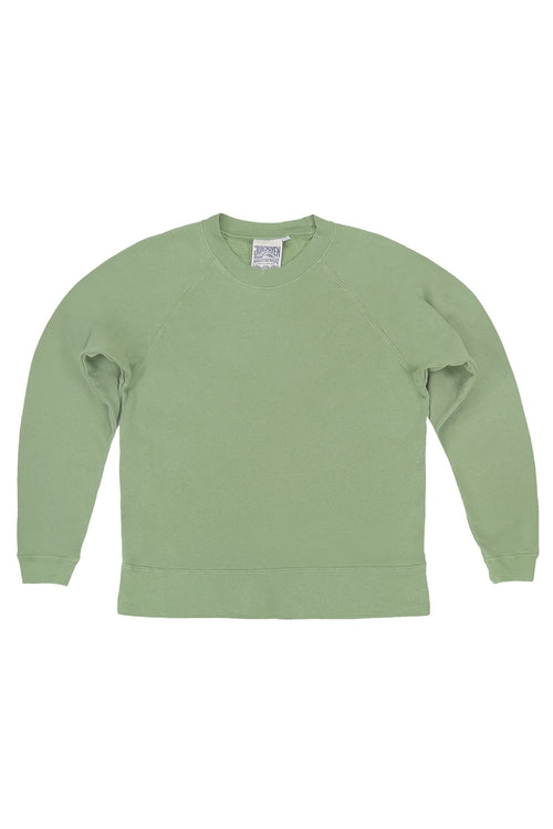 Sierra Raglan Sweatshirt - Sale Colors | Jungmaven Hemp Clothing & Accessories / Color: Pistachio