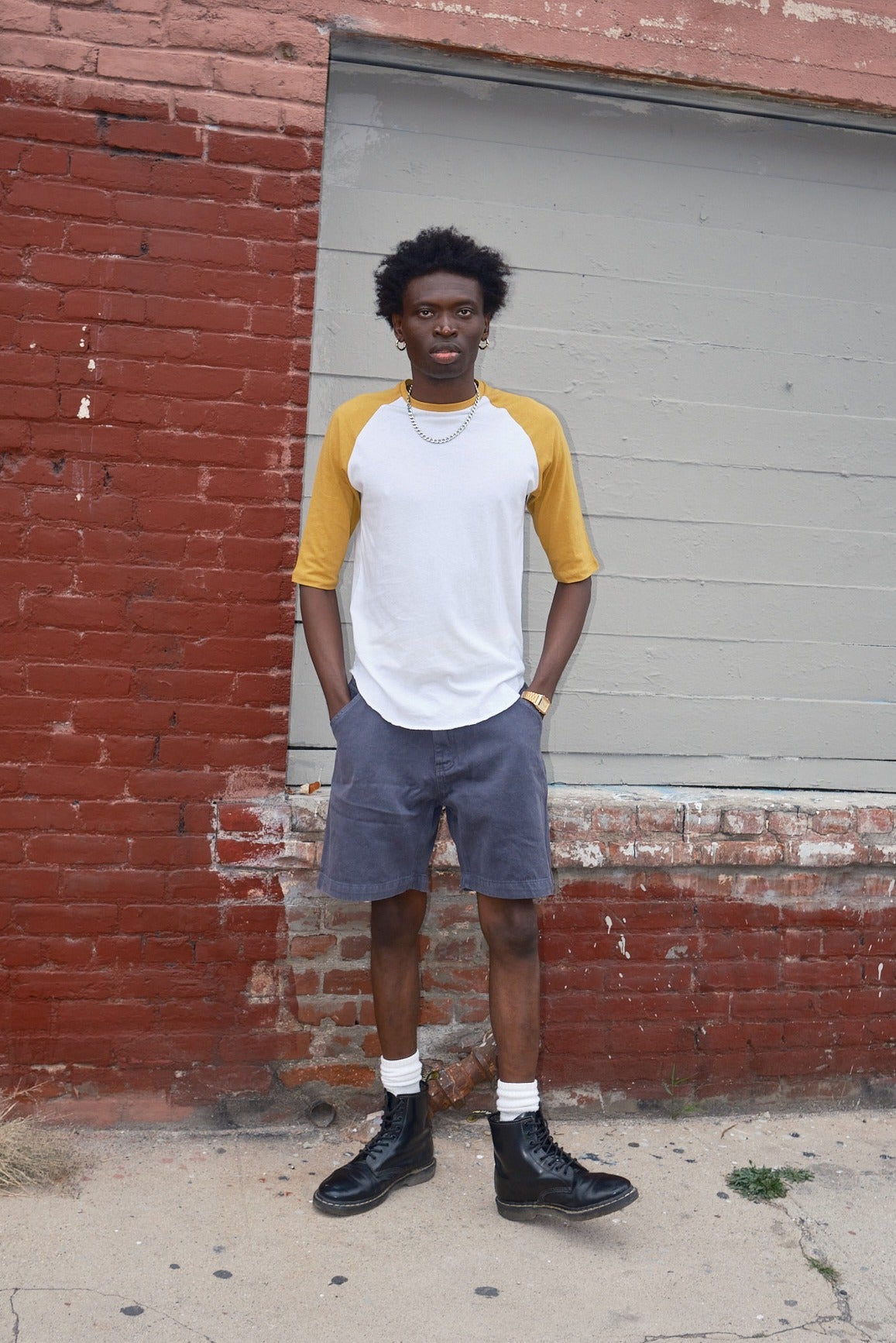 Stones 3/4 Sleeve Raglan | Jungmaven Hemp Clothing & Accessories / Color: