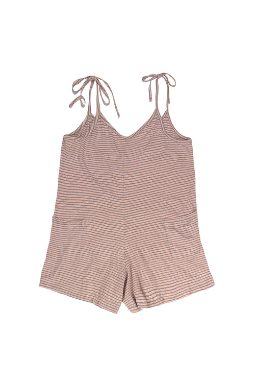 Stripe Sespe Short | Jungmaven Hemp Clothing & Accessories / Color: Pink/Blue/Canvas Thin Stripe