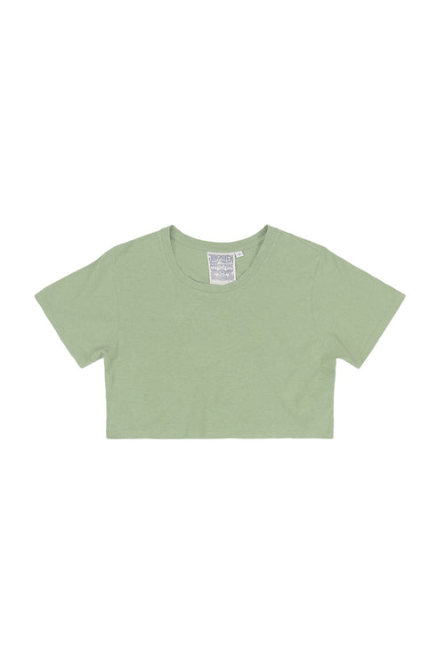 Cropped Lorel Tee - Sale Colors | Jungmaven Hemp Clothing & Accessories / Color: Pistachio