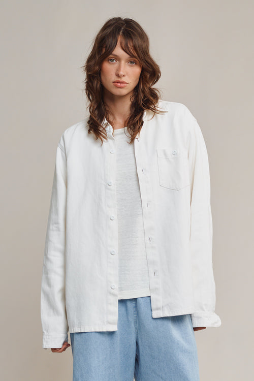 Topanga Shirt | Jungmaven Hemp Clothing & Accessories / model_desc: Tatchi is 5’9” wearing L