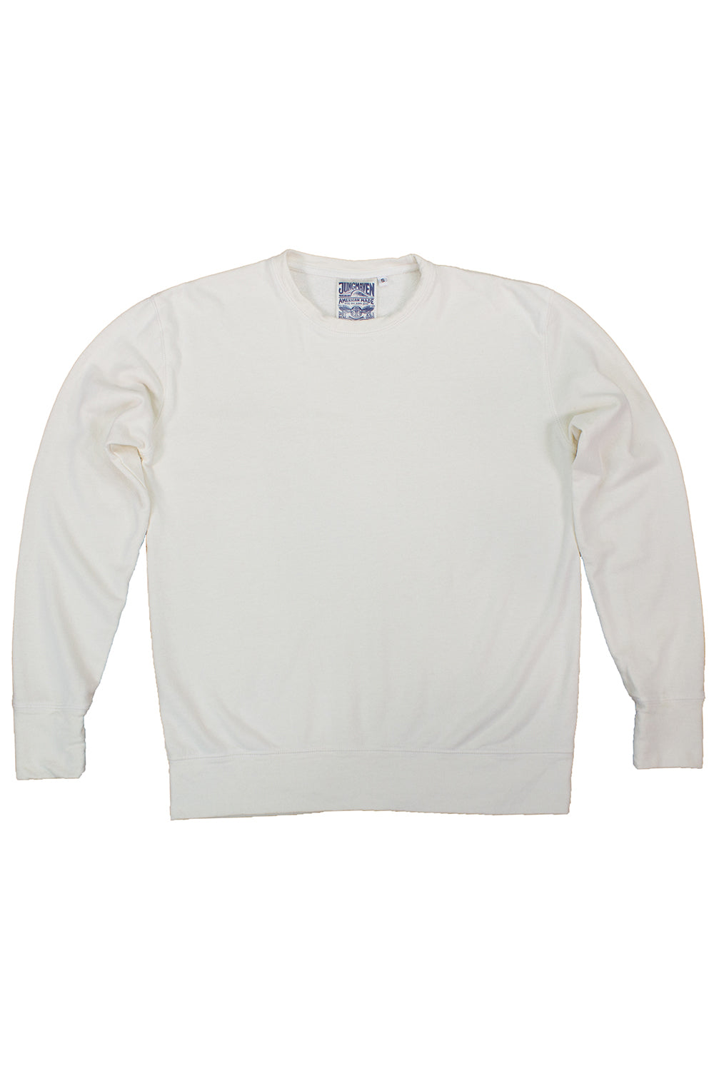 Tahoe Sweatshirt | Jungmaven Hemp Clothing & Accessories / Color: Washed White