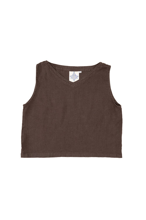 Teton 100% Hemp Tank | Jungmaven Hemp Clothing & Accessories / Color: Coffee Bean