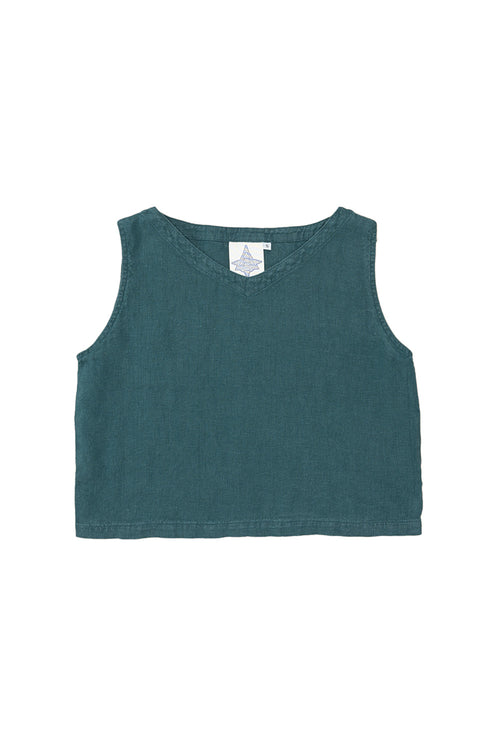 Teton 100% Hemp Tank | Jungmaven Hemp Clothing & Accessories / Color: Deep Teal