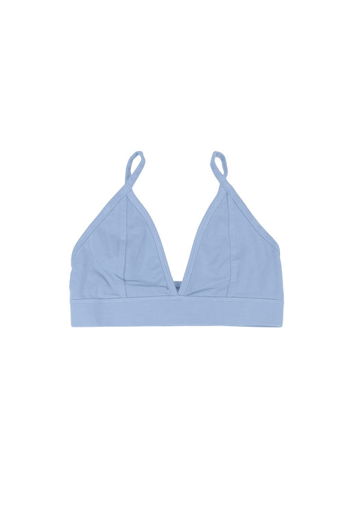 Triangle Bra - Sale Colors | Jungmaven Hemp Clothing & Accessories / Color: Coastal Blue