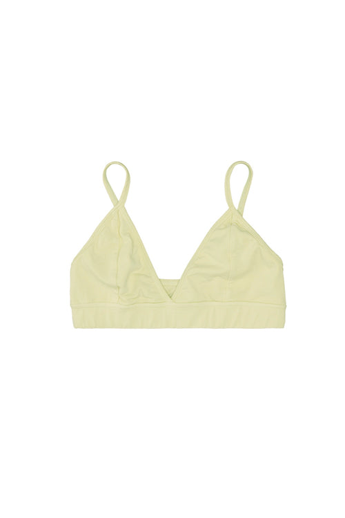 Triangle Bra | Jungmaven Hemp Clothing & Accessories / Color: Sunbleached Yellow
