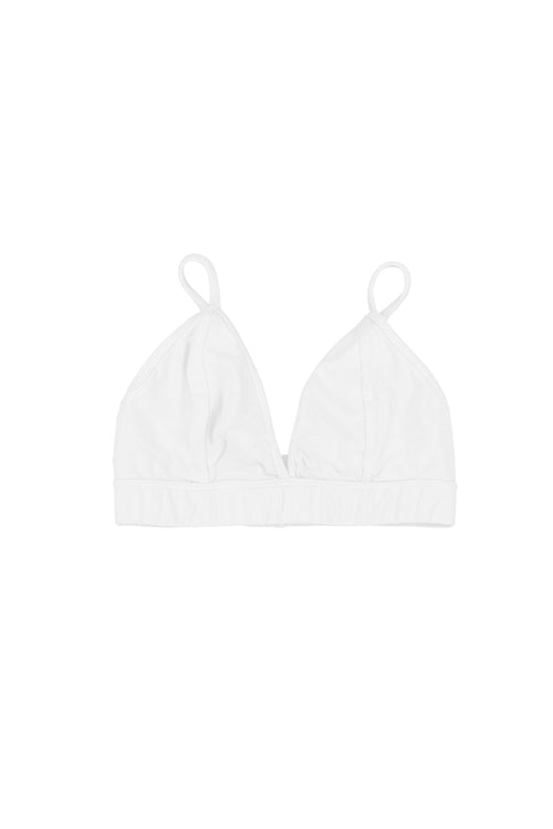 Triangle Bra | Jungmaven Hemp Clothing & Accessories / Color: Washed White