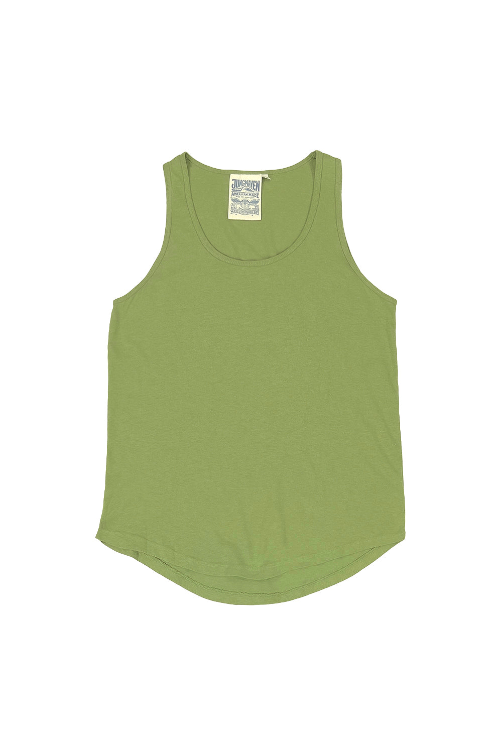 Truro Tank Top | Jungmaven Hemp Clothing & Accessories / Color: Dark Matcha
