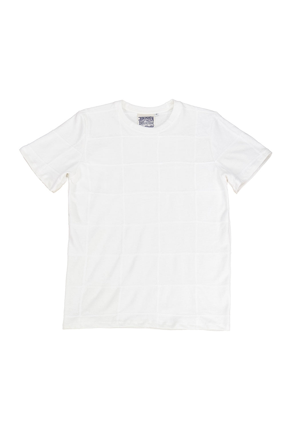 Upcycled Baja Tee| Jungmaven Hemp Clothing & Accessories / Color: Washed White