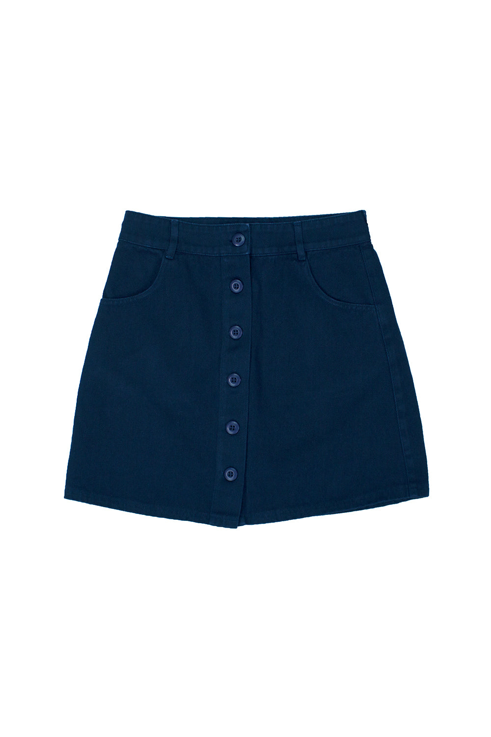 Vassar Skirt | Jungmaven Hemp Clothing & Accessories / Color: Navy