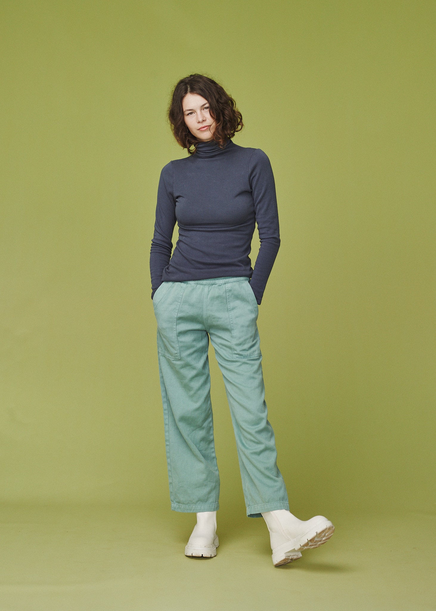 Whidbey Turtleneck | Jungmaven Hemp Clothing & Accessories