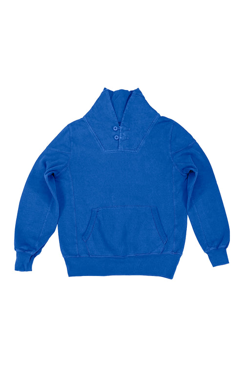 Whittier Sweatshirt - Sale Colors | Jungmaven Hemp Clothing & Accessories / Color: Galaxy Blue