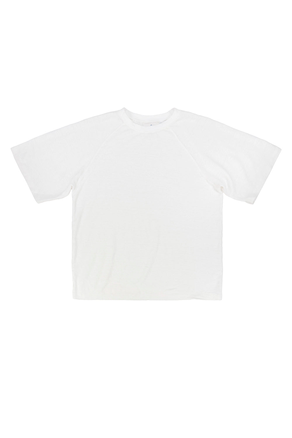 Woodstock Raglan Tee | Jungmaven Hemp Clothing & Accessories / Color: Washed White
