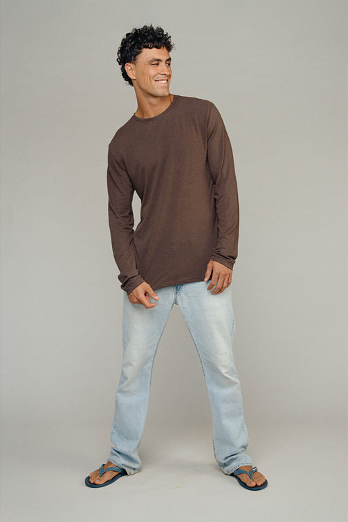 Yukon Long Sleeve Tee | Jungmaven Hemp Clothing & Accessories / Color: