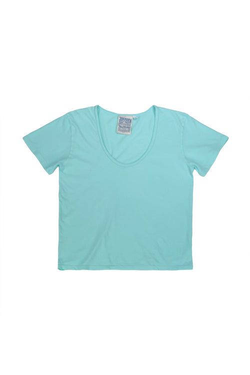 Zuma Scoop Neck Tee - Sale Colors | Jungmaven Hemp Clothing & Accessories / Color: Oasis Blue