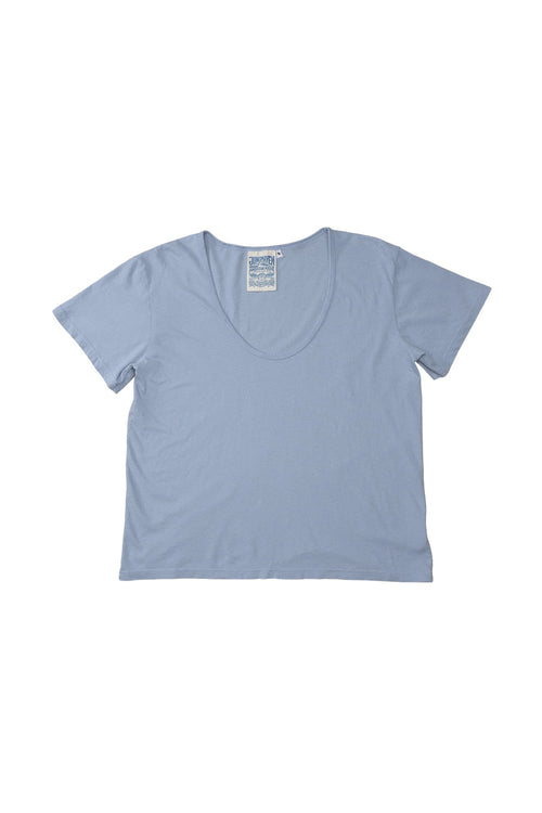 Zuma Scoop Neck Tee | Jungmaven Hemp Clothing & Accessories / Color: Rain Washed