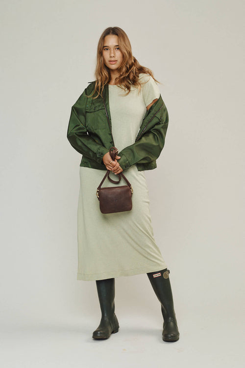 Heathered Sydney Dress | Jungmaven Hemp Clothing & Accessories / Color: