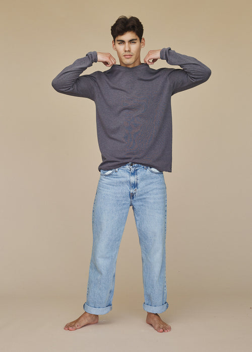 Tatoosh Long Sleeve Tee | Jungmaven Hemp Clothing & Accessories / model_desc: Henry is 6’0” wearing L