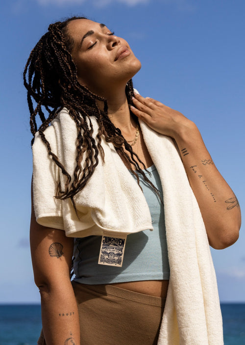 Jungmaven Bath Towel | Jungmaven Hemp Clothing & Accessories / Color: