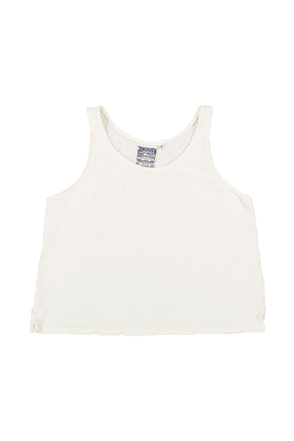 100% Hemp Cropped Tank | Jungmaven Hemp Clothing & Accessories / Color: Washed White