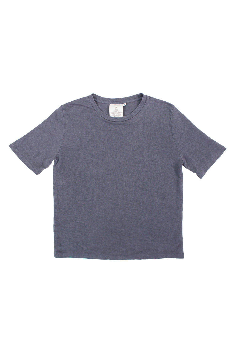 Dakota - 100% Hemp Cropped Tee | Jungmaven Hemp Clothing & Accessories / Color: Diesel Gray