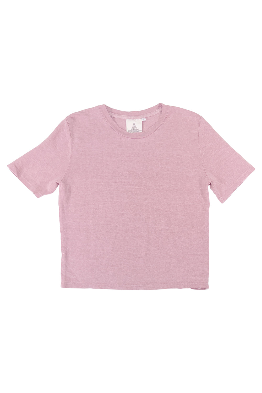 Dakota - 100% Hemp Cropped Tee | Jungmaven Hemp Clothing & Accessories / Color: Rose Quartz