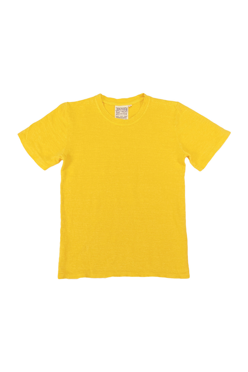 CD Icon Relaxed-Fit T-Shirt Yellow Organic Cotton Jersey