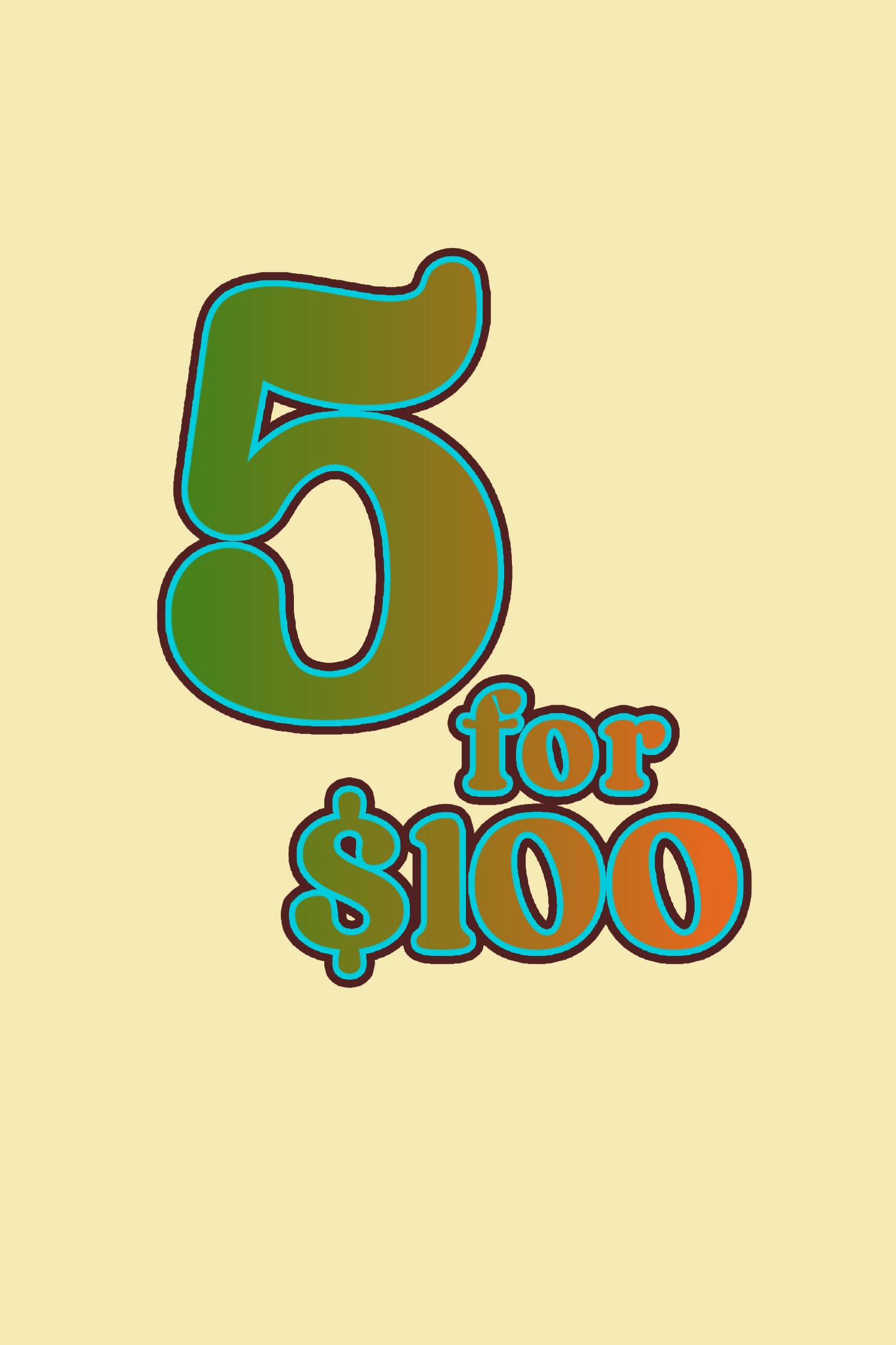 5 for $100 | Jungmaven Hemp Clothing & Accessories / Color: