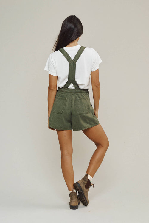 Alma Overall Twill Shorts | Jungmaven Hemp Clothing & Accessories / Color: