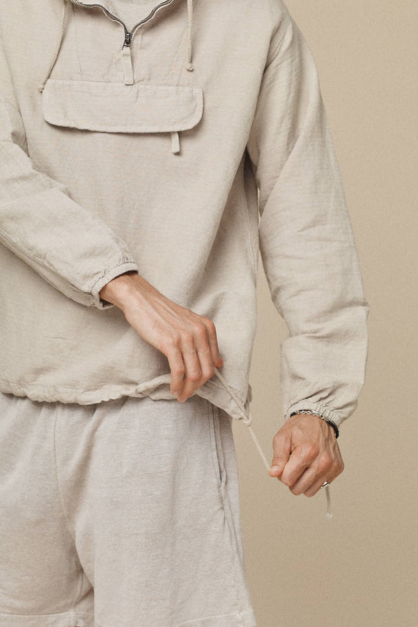 Shoreline Anorak Jacket | Jungmaven Hemp Clothing & Accessories / Color: