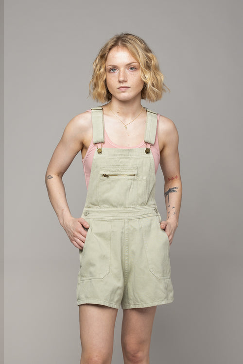 Alma Overall Twill Shorts | Jungmaven Hemp Clothing & Accessories / Color: