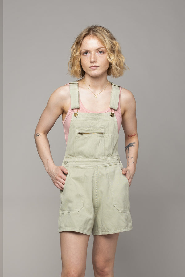 Alma Overall Twill Shorts | Jungmaven Hemp Clothing & Accessories / Color: