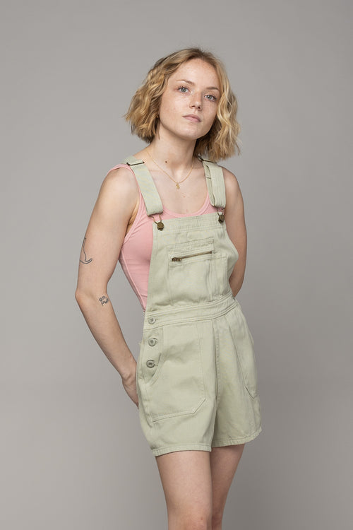 Alma Overall Twill Shorts | Jungmaven Hemp Clothing & Accessories / Color: