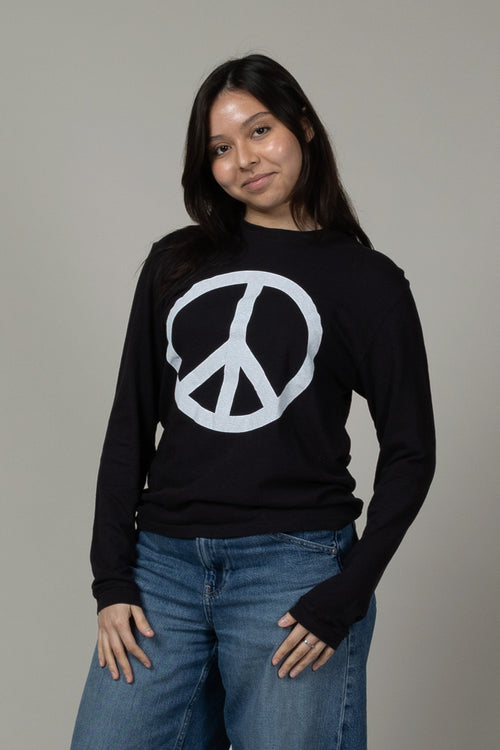Peace Jung Long Sleeve Tee | Jungmaven Hemp Clothing & Accessories / Color: