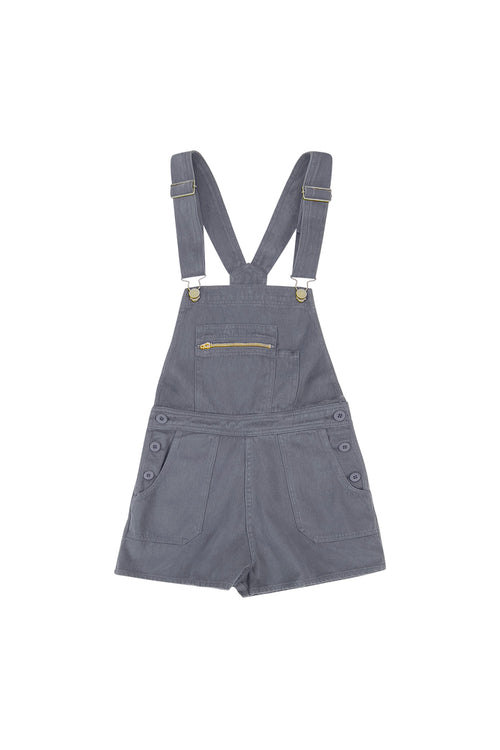 Alma Overall Shorts | Jungmaven Hemp Clothing & Accessories / Color: Diesel Gray