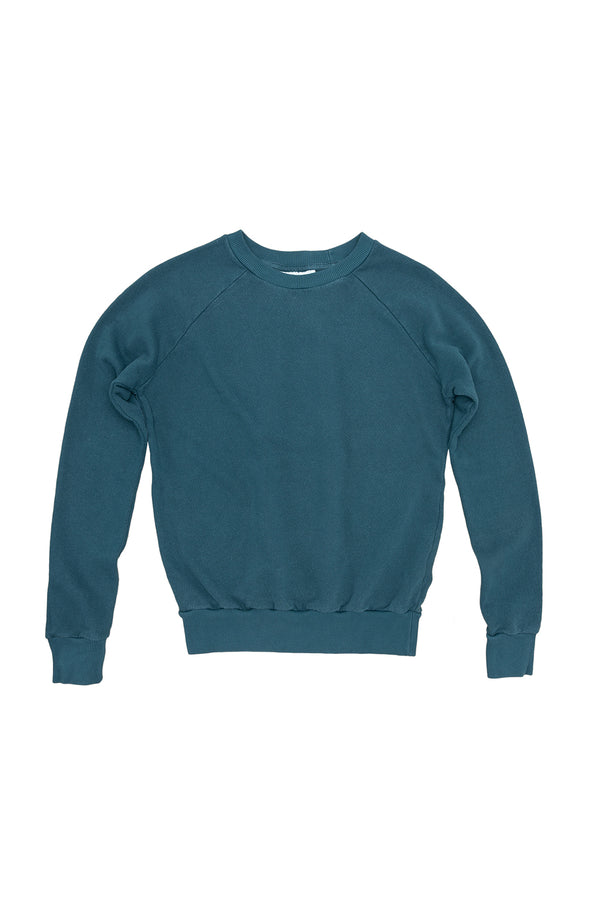 Alpine Raglan | Jungmaven Hemp Clothing & Accessories / Color: Deep Teal