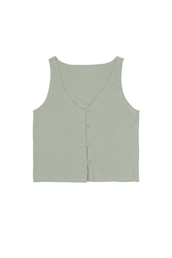 Anacapa Vest | Jungmaven Hemp Clothing & Accessories / Color: Agave Green