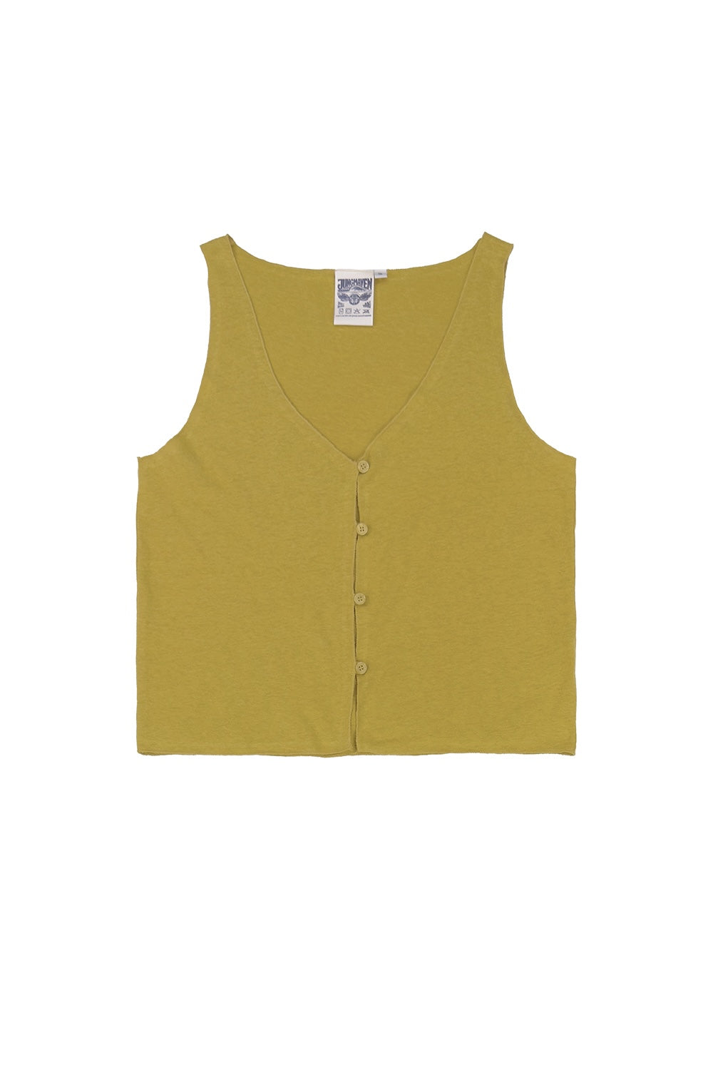 Anacapa Vest | Jungmaven Hemp Clothing & Accessories / Color: Citrine Yellow