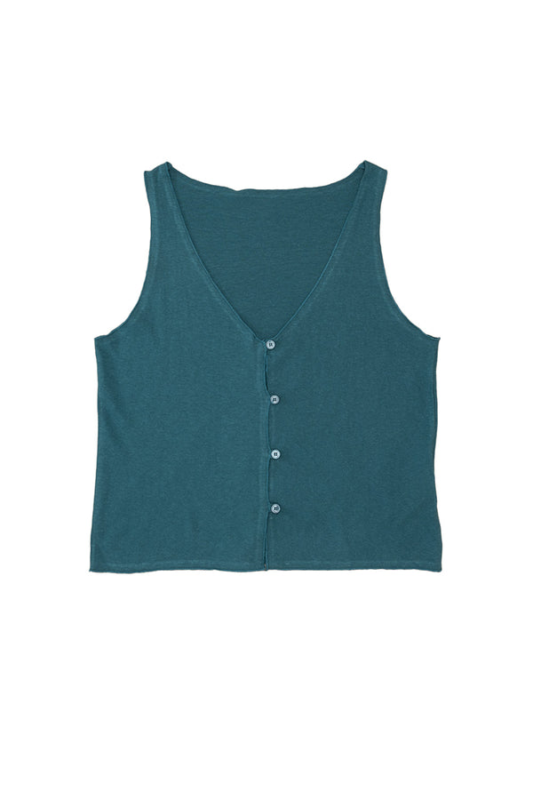 Anacapa Vest | Jungmaven Hemp Clothing & Accessories / Color: Deep Teal