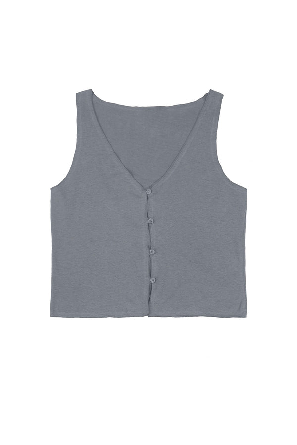 Anacapa Vest | Jungmaven Hemp Clothing & Accessories / Color: Diesel Gray