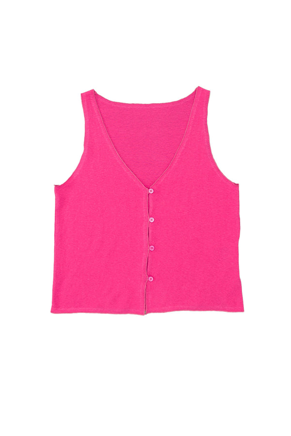 Anacapa Tank - Sale Colors | Jungmaven Hemp Clothing & Accessories / Color: Electric Fuchsia
