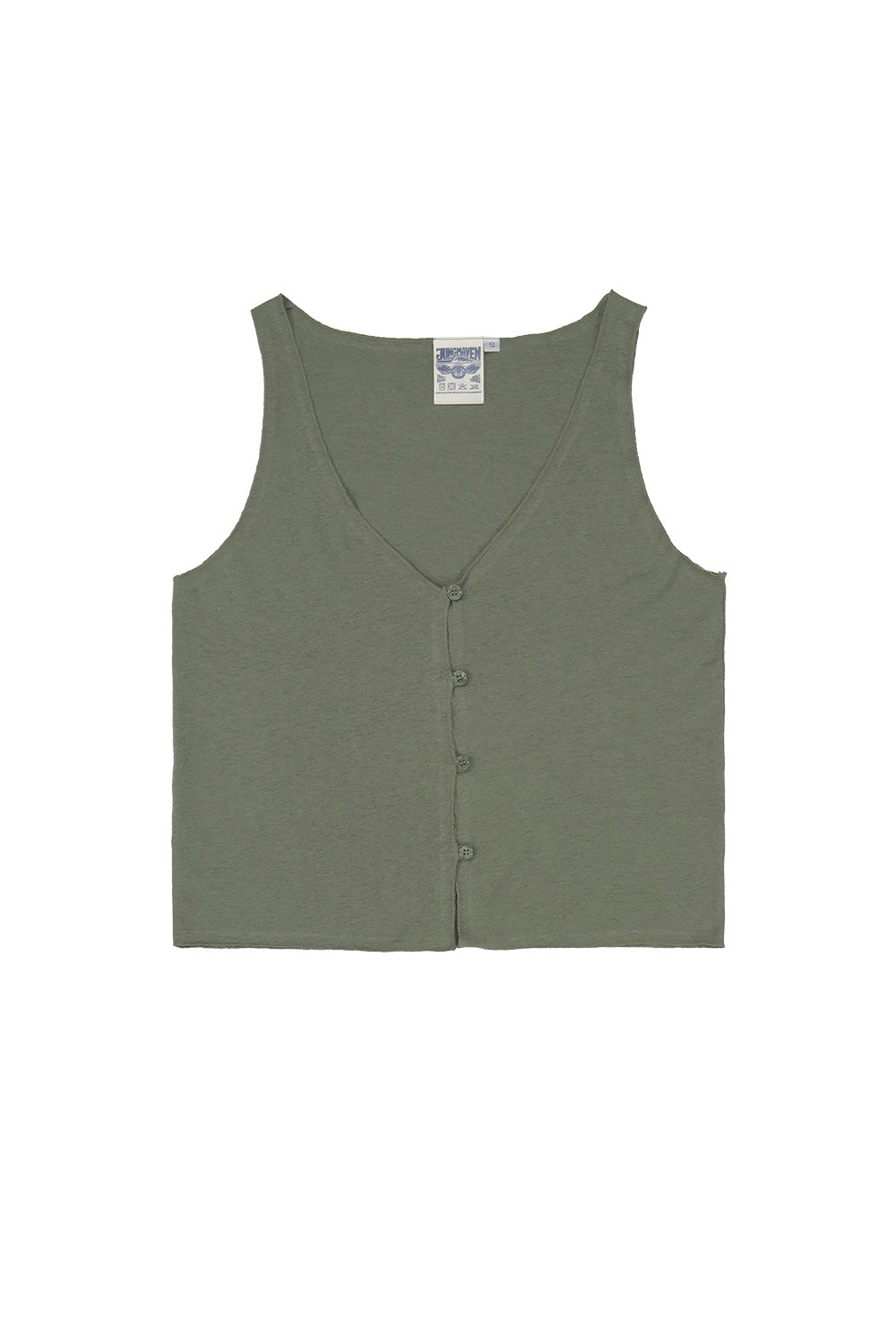 Anacapa Vest | Jungmaven Hemp Clothing & Accessories / Color: Olive Green