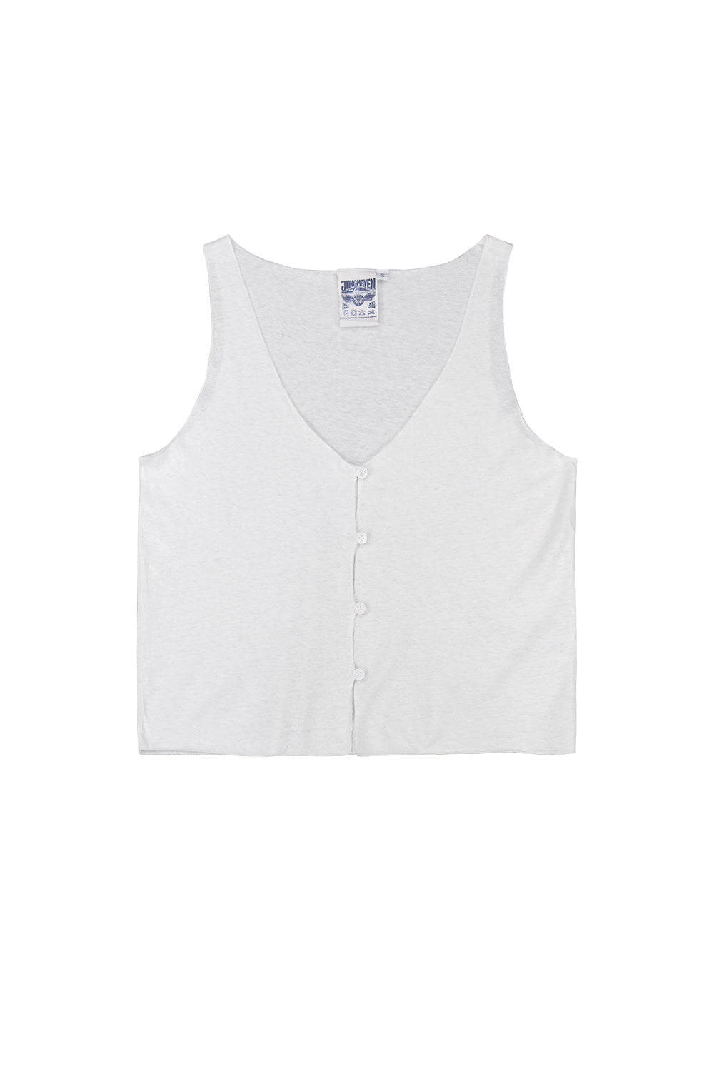 Anacapa Vest | Jungmaven Hemp Clothing & Accessories / Color: Washed White