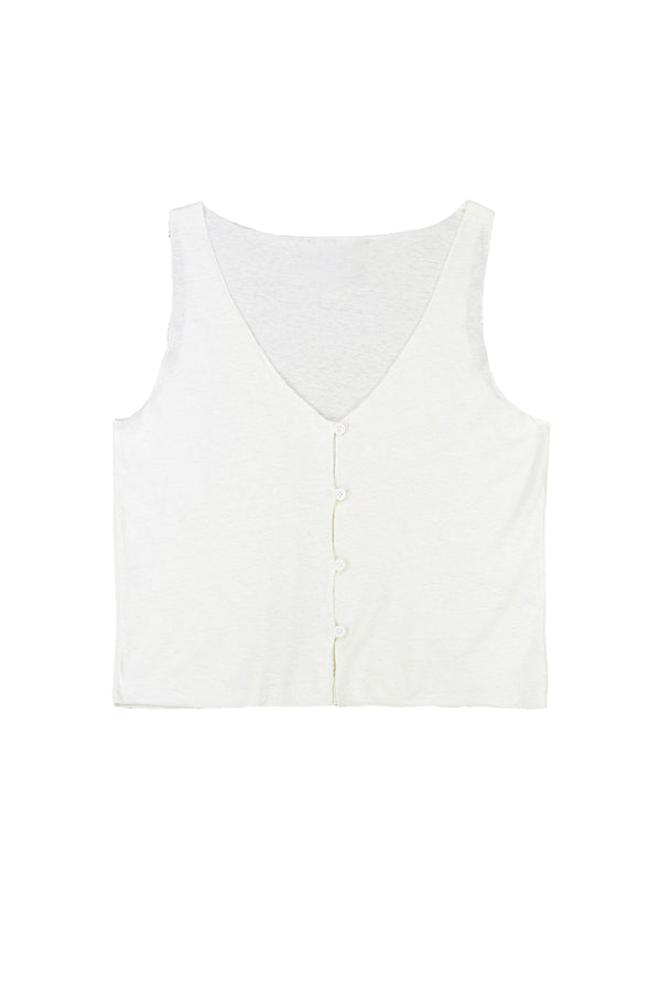 Anacapa Vest | Jungmaven Hemp Clothing & Accessories / Color: Washed White